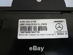 02 03 04 05 Mercedes w163 ml-series Audio Stereo Radio AMP Amplifier Module BOSE