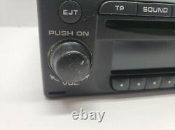 03-09 Porsche Cayenne S 955 AM FM Radio Single CD Player CDR23 OEM 7L5035186C