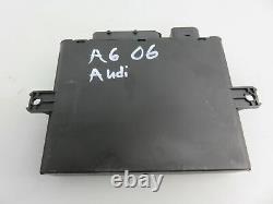 04-10 Audi A8 Quattro Keyless Entry Lock & Start System Control Module Oem