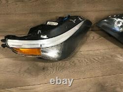 04 2007 Bmw E60 530i 545i Left & Right Xenon Headlight Adaptive Dynamic Set Oem