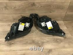 04 2007 Bmw E60 530i 545i Left & Right Xenon Headlight Adaptive Dynamic Set Oem