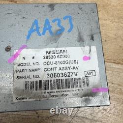 04 Nissan Pathfinder Armada GPS Navigation Display Screen System Control Module