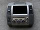 05-12 Nissan Xterra Gray Radio Cd Player Climate Control Bezel Dash Complete