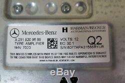 06-12 Mercedes w251 w164 R ML GL Audio Equipment Hifi Amplifier AMP Module