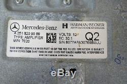 06-12 Mercedes w251 w164 R ML GL Audio Equipment Hifi Amplifier AMP Module