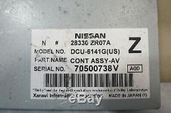 07 08 09 10 11 12 13 14 Nissan Titan Info GPS NAVI Display Control Module Unit