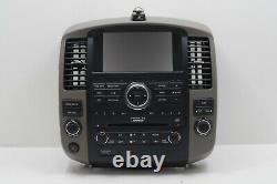 08 09 10 11 12 Nissan Pathfinder Radio 6 CD Player Climate Control Bezel OEM