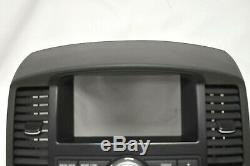 08-12 Nissan Pathfinder BOSE Radio 6 CD Player Climate Control Bezel H154