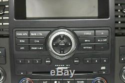 08-12 Nissan Pathfinder BOSE Radio 6 CD Player Climate Control Bezel H154
