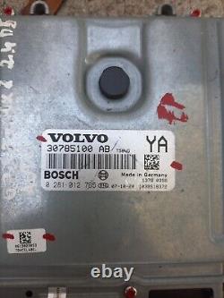 08 2009 2010 Volvo V70 S80 Ignition System Ecm, Cem Keyless & Engine Module Set