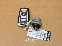 09-12 BMW 750i 750Li N63 ECU CAS4 Key Fob Engine Ignition Full Module Set OEM