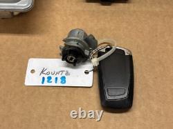 09-12 BMW 750i 750Li N63 ECU CAS4 Key Fob Engine Ignition Full Module Set OEM