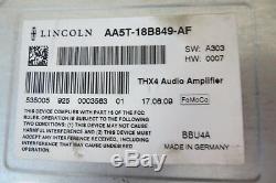 10 2010 Lincoln MKS MKZ Navigator Audio Radio AM FM Stereo Power AMP Amplifier