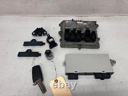 11-16 Bmw 535i F10 Ignition System Ecu Engine Control Module Set, Oem Lot3388