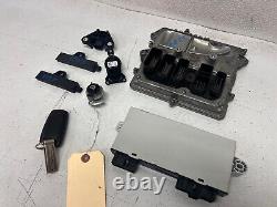 11-16 Bmw 535i F10 Ignition System Ecu Engine Control Module Set, Oem Lot3388