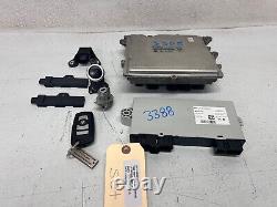 11-16 Bmw 535i F10 Ignition System Ecu Engine Control Module Set, Oem Lot3388