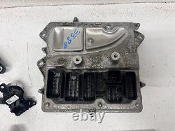 11-16 Bmw 535i F10 Ignition System Ecu Engine Control Module Set, Oem Lot3388