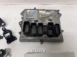 11-16 Bmw 535i F10 Ignition System Ecu Engine Control Module Set, Oem Lot3388