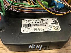 12-2014 Mercedes W204 C250 Front Fuse Relay Power Control Sam Module Box Oem