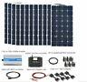 1200w Solar System Kit 100w Panel Module Controller 3000w Inverter Connector