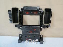 13 2013 Ford Taurus Radio Player AC Dual Climate Control Dash Panel w Vent OEM