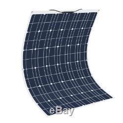 140W flexible Solar Panel system Solarmodul 20A Controller für Boat Home Caravan