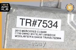15-16 Mercedes W218 CLS400 CLS550 Rear View Camera Control Module 2079007800 OEM