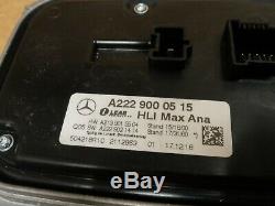 17 18 19 Mercedes Benz LED Headlight Range Adjust Control Module Unit 2229000515