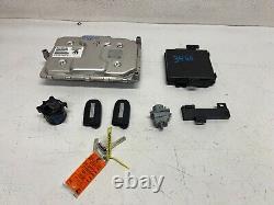 18-21 Jeep Compass Ignition System Keyless Engine Control Module Set Oem Lot3465