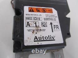 19 NISSAN ALTIMA Safety Restraint System Relay Control Module SRS Air 988206CA1B