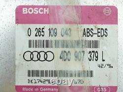 1997 1999 Audi A4 Quattro Awd Abs Anti Lock Brake System Control Module Oem