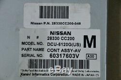 2005 06 Nissan Armada Infinti QX56 Info GPS Navigation Display Control Module