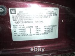 2006 Chevy Uplander 3.5 ABS Anti-Lock Brake Control Module System 05/09 15873160