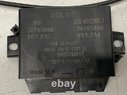2007 Volvo S60r 2.5l Ignition System Keyless Engine Control Module Set Lot3346