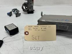 2009 Honda Element Fwd Ignition System Keyless Engine Control Module Set Lot3476