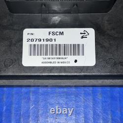 2010 2012 Avalanche Fuel System Control Module 20791901 Program To VIN FSCM