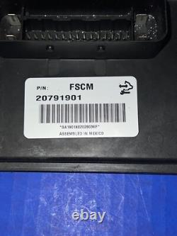 2010 2012 ESCALADE Fuel System Control Module 20791901 Program To VIN FSCM