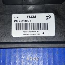 2010 2012 Hummer Fuel System Control Module 20791901 To VIN FSCM