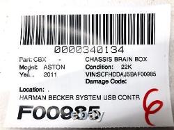 2010-2020 Aston Martin Rapide Harman Becker System Usb Control Module 31266142