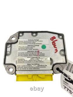 2012-2013 Porsche 911 Turbo S 997.2 Safety Restraint System Control Module Part
