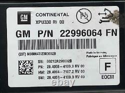 2013 Cadillac XTS Driver Pre Crash Assist System Control Module UNG OEM 22996064