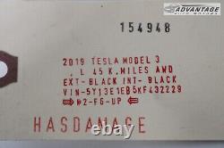 2017-2023 Tesla 3 Electrical System Computer Control Module 1112485-00-a Oem