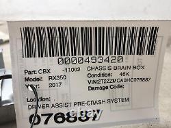 2017 Lexus Rx350 Driver Assist Pre-crash System Control Module Unit 88150-0e011