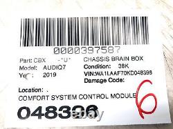 2019 Audi Q7 Comfort System Control Module Unit 8w1907064ad Oem