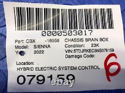 2021 2022 Toyota Sienna Oem Hybrid Electric System Control Module 8998108011