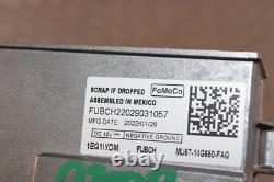2022 F150 Electronic Driver Assist Alert System Control Module Unit OEM Factory