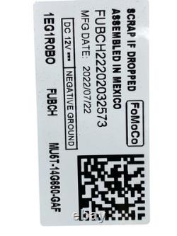 2022 Ford F150 Pedestrian Alert System Control Module Unit Mu5t-14g650-gaf Oem