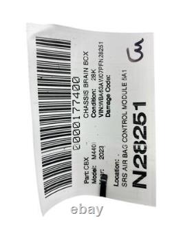 2023 BMW M440i GRAN-COUPE G26 OEM RESTRAINT SYSTEM ACSM5 CONTROL MODULE 5A1FC22