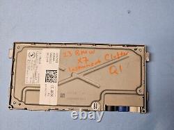 2023 Bmw X7 Instrument Cluster Control Module System Unit 5a8621101 Oem