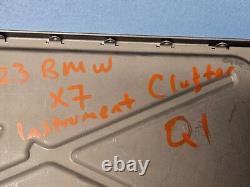 2023 Bmw X7 Instrument Cluster Control Module System Unit 5a8621101 Oem